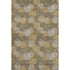 8' X 10' Brown Taupe And Beige Polka Dot Washable Area Rug With UV Protection