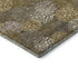 8' X 10' Brown Taupe And Beige Polka Dot Washable Area Rug With UV Protection