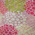 5' X 8' Pink Green And Ivory Polka Dot Washable Area Rug With UV Protection