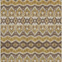 5' X 8' Gold Brown And Ivory Moroccan Washable Area Rug With UV Protection
