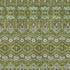 5' X 8' Olive Green And Beige Moroccan Washable Area Rug With UV Protection