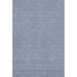 8' X 10' Blue And Ivory Abstract Geometric Washable Area Rug With UV Protection