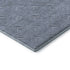 8' X 10' Blue And Ivory Abstract Geometric Washable Area Rug With UV Protection