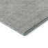 5' X 8' Gray And Ivory Abstract Geometric Washable Area Rug With UV Protection