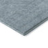 8' Teal And Ivory Abstract Geometric Washable Round Rug With UV Protection