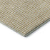 9' X 12' Gold And Ivory Geometric Washable Area Rug With UV Protection