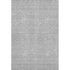 5' X 8' Gray And Ivory Geometric Washable Area Rug With UV Protection