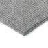 5' X 8' Gray And Ivory Geometric Washable Area Rug With UV Protection