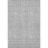 5' X 8' Gray And Ivory Geometric Washable Area Rug With UV Protection