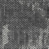 8' X 10' Black And Ivory Geometric Washable Area Rug With UV Protection