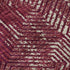 5' X 8' Burgundy And Ivory Geometric Washable Area Rug With UV Protection
