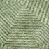 5' X 8' Green And Ivory Geometric Washable Area Rug With UV Protection