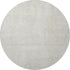 8' Ivory And Beige Geometric Washable Round Rug With UV Protection