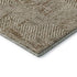 5' X 8' Coffee And Beige Geometric Washable Area Rug With UV Protection