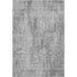 9' X 12' Silver And Gray Geometric Washable Area Rug With UV Protection