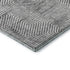 9' X 12' Silver And Gray Geometric Washable Area Rug With UV Protection