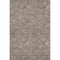 8' X 10' Brown And Beige Floral Washable Area Rug With UV Protection
