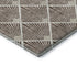 5' X 8' Brown And Beige Abstract Geometric Washable Area Rug With UV Protection