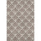 8' X 10' Brown And Beige Abstract Geometric Washable Area Rug With UV Protection