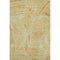 5' X 8' Gold And Beige Geometric Washable Area Rug With UV Protection