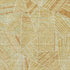 5' X 8' Gold And Beige Geometric Washable Area Rug With UV Protection