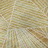 5' X 8' Gold And Beige Geometric Washable Area Rug With UV Protection