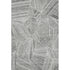8' X 10' Gray And Silver Geometric Washable Area Rug With UV Protection