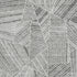 8' X 10' Gray And Silver Geometric Washable Area Rug With UV Protection