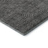 8' X 10' Charcoal And Ivory Abstract Geometric Washable Area Rug With UV Protection