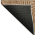 8' X 10' Terra Cotta And Beige Abstract Geometric Washable Area Rug With UV Protection