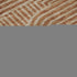 8' X 10' Terra Cotta And Beige Abstract Geometric Washable Area Rug With UV Protection