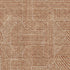 8' X 10' Terra Cotta And Beige Abstract Geometric Washable Area Rug With UV Protection