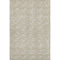 8' X 10' Beige And Ivory Abstract Geometric Washable Area Rug With UV Protection