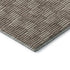 5' X 8' Brown And Beige Abstract Geometric Washable Area Rug With UV Protection