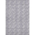 8' X 10' Lilac And Ivory Abstract Geometric Washable Area Rug With UV Protection