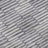 8' X 10' Lilac And Ivory Abstract Geometric Washable Area Rug With UV Protection