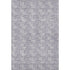 8' X 10' Lilac And Ivory Abstract Geometric Washable Area Rug With UV Protection