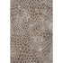 5' X 8' Brown And Beige Geometric Washable Area Rug With UV Protection