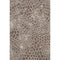 8' X 10' Brown And Beige Geometric Washable Area Rug With UV Protection