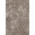 8' X 10' Brown And Beige Geometric Washable Area Rug With UV Protection