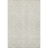 9' X 12' Beige And Ivory Damask Washable Area Rug With UV Protection