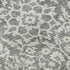 5' X 8' Gray And Ivory Damask Washable Area Rug With UV Protection