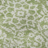 5' X 8' Green And Ivory Damask Washable Area Rug With UV Protection