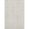 5' X 8' Ivory And Beige Damask Washable Area Rug With UV Protection