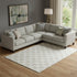 8' X 10' Ivory And Beige Polka Dot Washable Area Rug With UV Protection