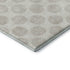 8' X 10' Ivory And Beige Polka Dot Washable Area Rug With UV Protection