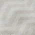 5' X 8' Ivory And Beige Chevron Washable Area Rug With UV Protection