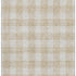 8' X 10' Beige And Ivory Plaid Washable Area Rug With UV Protection