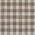 8' X 10' Brown And Beige Plaid Washable Area Rug With UV Protection