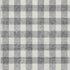 9' X 12' Gray And Ivory Plaid Washable Area Rug With UV Protection